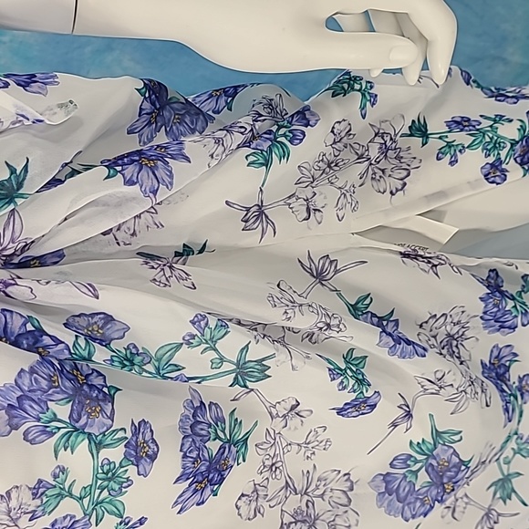 New Yumi Kim My Everything Ruffle Maxi Dress In Dancing Lilac Size Large - Picture 12 of 16